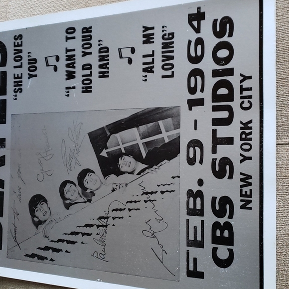 "The Beatles Ed Sullivan Show" Poster - Picture 3 of 6
